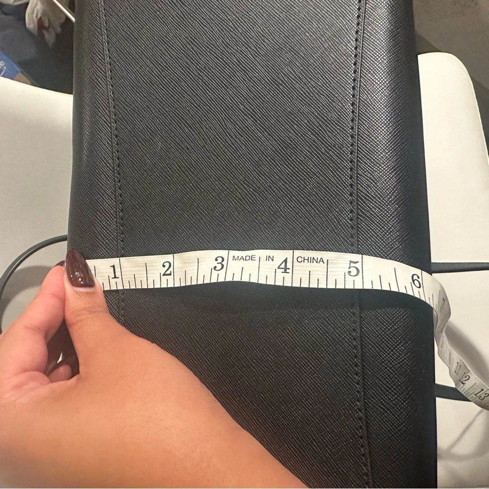 Kate Spade Black Saffiano Leather Tote Bag — Work, Laptop & Everyday Purse